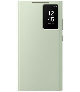 Originalus žalias atverčiamas dėklas "S-View Case" Samsung Galaxy S24 Ultra telefonui "EF-ZS928CGE"