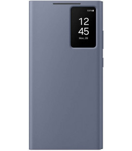 Originalus violetinis atverčiamas dėklas "S-View Case" Samsung Galaxy S24 Ultra telefonui "EF-ZS928CVE"