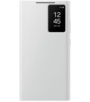Originalus baltas atverčiamas dėklas "S-View Case" Samsung Galaxy S24 Ultra telefonui "EF-ZS928CWE"