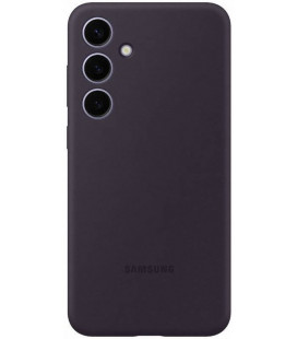 Originalus tamsiai violetinis dėklas "Silicone Cover" Samsung Galaxy S24 Plus telefonui "EF-PS926TEE"