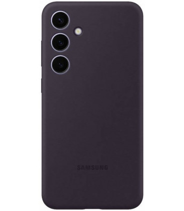Originalus tamsiai violetinis dėklas "Silicone Cover" Samsung Galaxy S24 Plus telefonui "EF-PS926TEE"