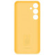 Originalus geltonas dėklas "Silicone Cover" Samsung Galaxy S24 Plus telefonui "EF-PS926TYE"