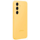 Originalus geltonas dėklas "Silicone Cover" Samsung Galaxy S24 telefonui "EF-PS921TYE"