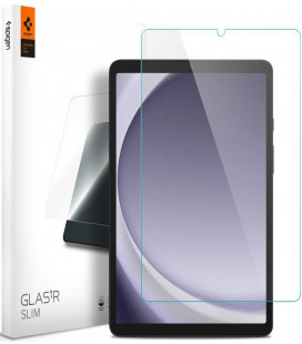 Apsauginis grūdintas stiklas Samsung Galaxy Tab A9 8.7 X110 / X115 planšetei "Spigen Glas.TR Slim"