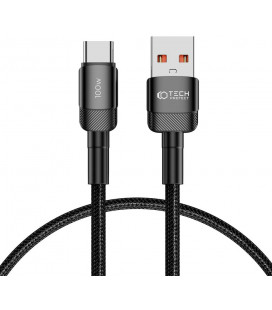 Juodas USB - Type-C 100W / 5A 25cm laidas "Tech-Protect Ultraboost EVO"