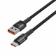 Juodas USB - Type-C 100W / 5A 50cm laidas "Tech-Protect Ultraboost EVO"