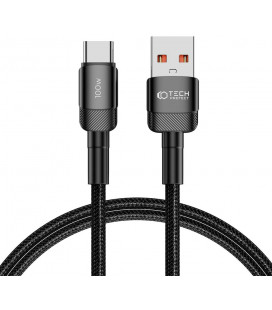 Juodas USB - Type-C 100W / 5A 100cm laidas "Tech-Protect Ultraboost EVO"