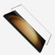Juodas apsauginis grūdintas stiklas Samsung Galaxy S24 Ultra telefonui "Nillkin Amazing 2.5D CP+ Pro"