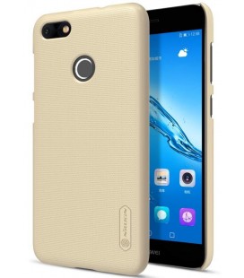 Auksinės spalvos plastikinis dėklas Huawei P9 Lite Mini telefonui "Nillkin Frosted Shield"