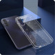 Skaidrus dėklas su blizgučiais Samsung Galaxy A55 5G telefonui "Tech-Protect Flexair Glitter"
