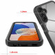 Juodas dėklas Samsung Galaxy A15 4G / 5G telefonui "Tech-protect Defense360"