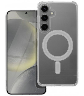 Skaidrus dėklas Samsung Galaxy S24 Plus telefonui "Clear Mag Cover MagSafe"