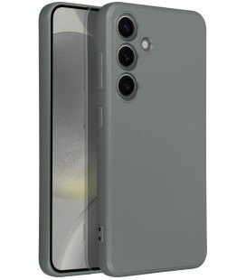 Pilkas dėklas Samsung Galaxy S24 telefonui "Metallic Case"
