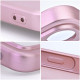 Rožinis dėklas Samsung Galaxy S24 telefonui "Metallic Case"