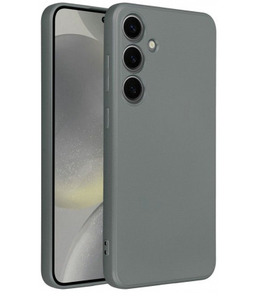Pilkas dėklas Samsung Galaxy S24 Plus telefonui "Metallic Case"