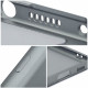 Pilkas dėklas Samsung Galaxy S24 Ultra telefonui "Metallic Case"