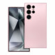 Rožinis dėklas Samsung Galaxy S24 Ultra telefonui "Metallic Case"