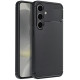 Juodas dėklas Samsung Galaxy S24 telefonui "Carbon Premium"