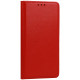 Raudonas odinis atverčiamas klasikinis dėklas Samsung Galaxy A14 5G telefonui "Book Special Case"