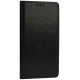 Juodas odinis atverčiamas klasikinis dėklas Samsung Galaxy A54 5G telefonui "Book Special Case"