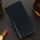 Tamsiai mėlynas odinis atverčiamas klasikinis dėklas Samsung Galaxy A54 5G telefonui "Book Special Case"