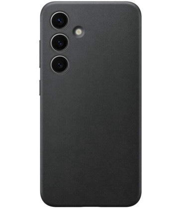 Originalus juodas dėklas "Leather Cover" Samsung Galaxy S24 telefonui "GP-FPS921HCABW"