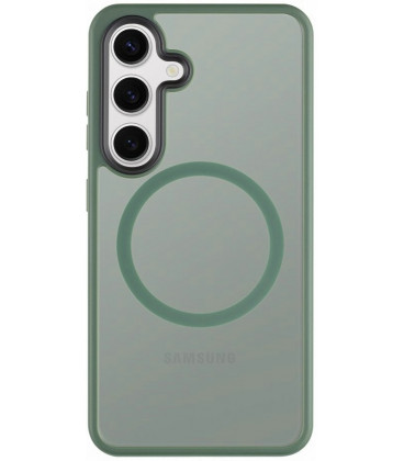 Žalias dėklas Samsung Galaxy S24 telefonui "Tactical MagForce Hyperstealth Cover"
