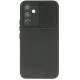 Juodas dėklas su kameros apsauga Samsung Galaxy A54 5G telefonui "Camshield Soft"