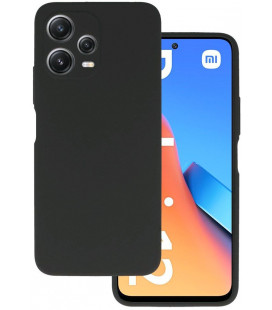 Juodas dėklas Xiaomi Redmi Note 12 Pro 5G telefonui "Silicone Lite Case"