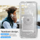 Dėklas Samsung Galaxy S24 telefonui "Spigen Ultra Hybrid Zero One White"