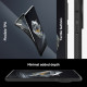 Matinis juodas dėklas Oneplus 12 telefonui "Spigen Liquid Air"