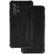 Juodas atverčiamas dėklas Samsung Galaxy A53 5G telefonui "Razor Leather Book"