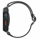 Juoda apyrankė Apple Watch  6 / 7 / 8 / 9 / SE 1 / 2 / 3 (44 / 45 mm) laikrodžiui "Spigen Lite Fit Pro"