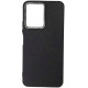 Matinis juodas dėklas Xiaomi Redmi 13C / Poco C65 telefonui "Frame Case"