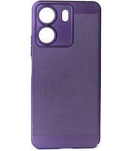 Rožinis perforuotas dėklas Xiaomi Redmi 13C / Poco C65 telefonui "Breezy Case"