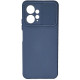 Mėlynas dėklas su kameros apsauga Xiaomi Redmi Note 12 4G telefonui "Camshield Soft"