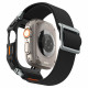 Matinis juoda apyrankė Apple Watch 1 / 2 (49 mm) laikrodžiui "Spigen Lite Fit Pro"