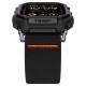 Matinis juoda apyrankė Apple Watch Ultra 1 / 2 / 3 / 4 (49 mm) laikrodžiui "Spigen Lite Fit Pro"
