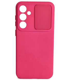 Rožinis dėklas su kameros apsauga Samsung Galaxy S23 FE telefonui "Camshield Soft"