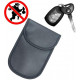 Juodas dėklas raktams apsaugantis nuo vagysčių "Anti-theft Car Key Pouch"