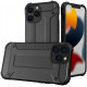Juodas dėklas Apple iPhone 14 Pro Max telefonui "Hybrid Armor"