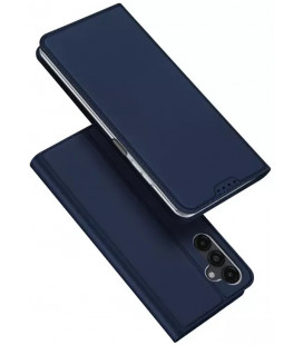 Mėlynas atverčiamas dėklas Samsung Galaxy A15 4G / A15 5G telefonui "Dux Ducis Skin Pro" 