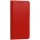 Raudonas odinis atverčiamas klasikinis dėklas Samsung Galaxy A54 5G telefonui "Book Special Case"
