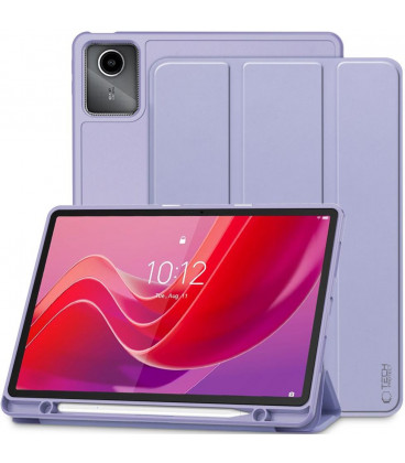 Violetinis atverčiamas dėklas Lenovo Tab M11 / K11E 11.0 TB-330 planšetei "Tech-Protect SC Pen"