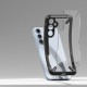 Juodas / skaidrus dėklas Samsung Galaxy A35 5G telefonui "Ringke Fusion X"