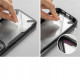 Juodas / skaidrus dėklas Samsung Galaxy A35 5G telefonui "Ringke Fusion X"