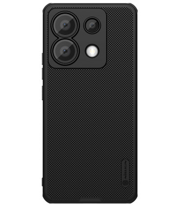 Juodas dėklas Xiaomi Redmi Note 13 Pro 5G / Poco X6 5G telefonui "Nillkin Super Frosted Pro"