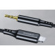 Juodas Lightning - 3.5mm audio kabelis, adapteris "Choetech AUX009"