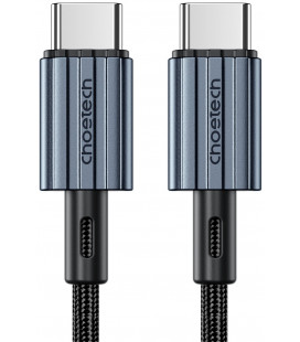 Juodas laidas USB-C - USB-C PD60W 200cm "Choetech XCC-1015"