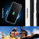 Juodas / skaidrus dėklas Samsung Galaxy A55 5G telefonui "Spigen Ultra Hybrid"